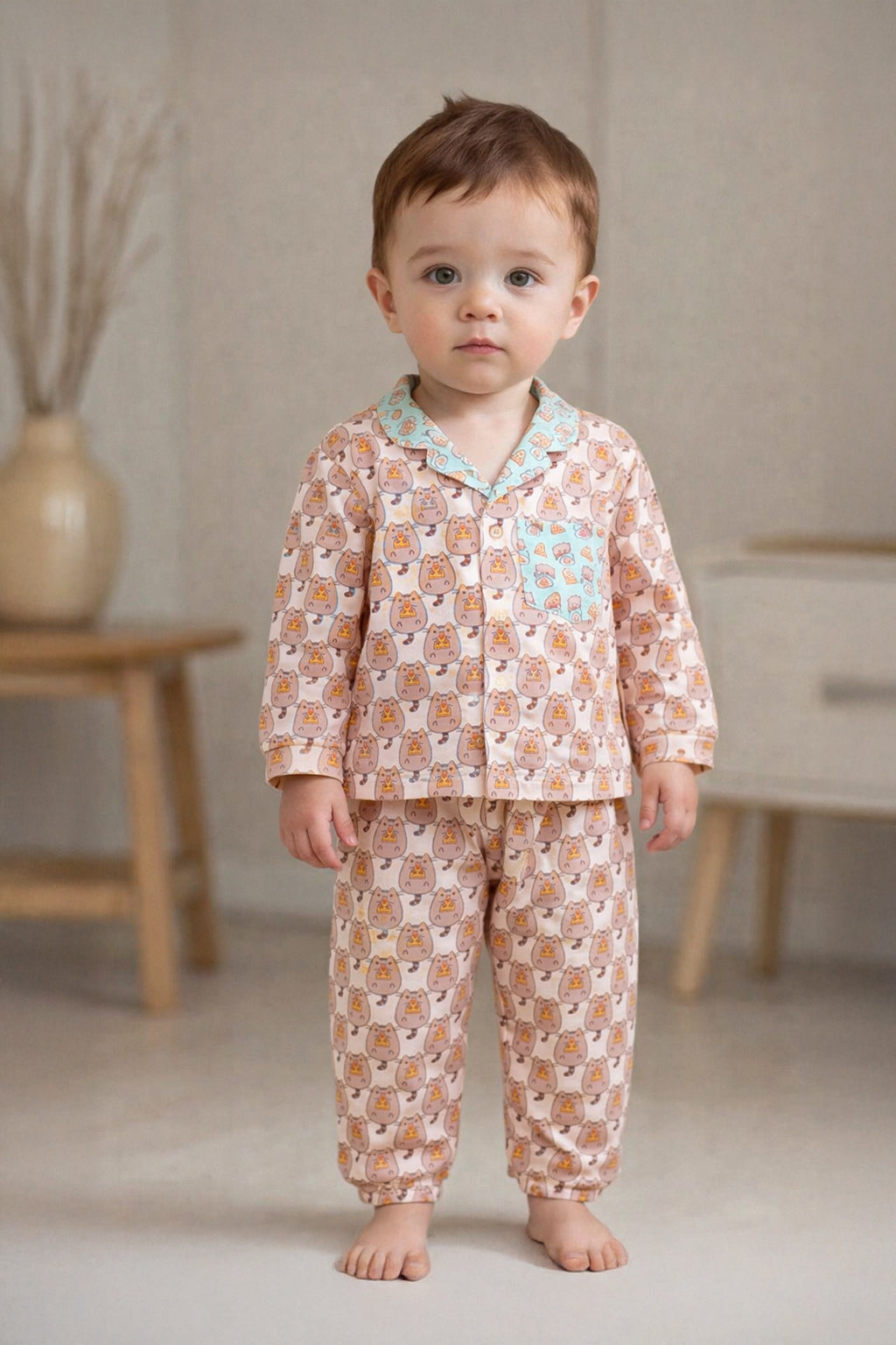 I Love Pizza! Kid’s Nightwear Pj set (1-14 Yrs)