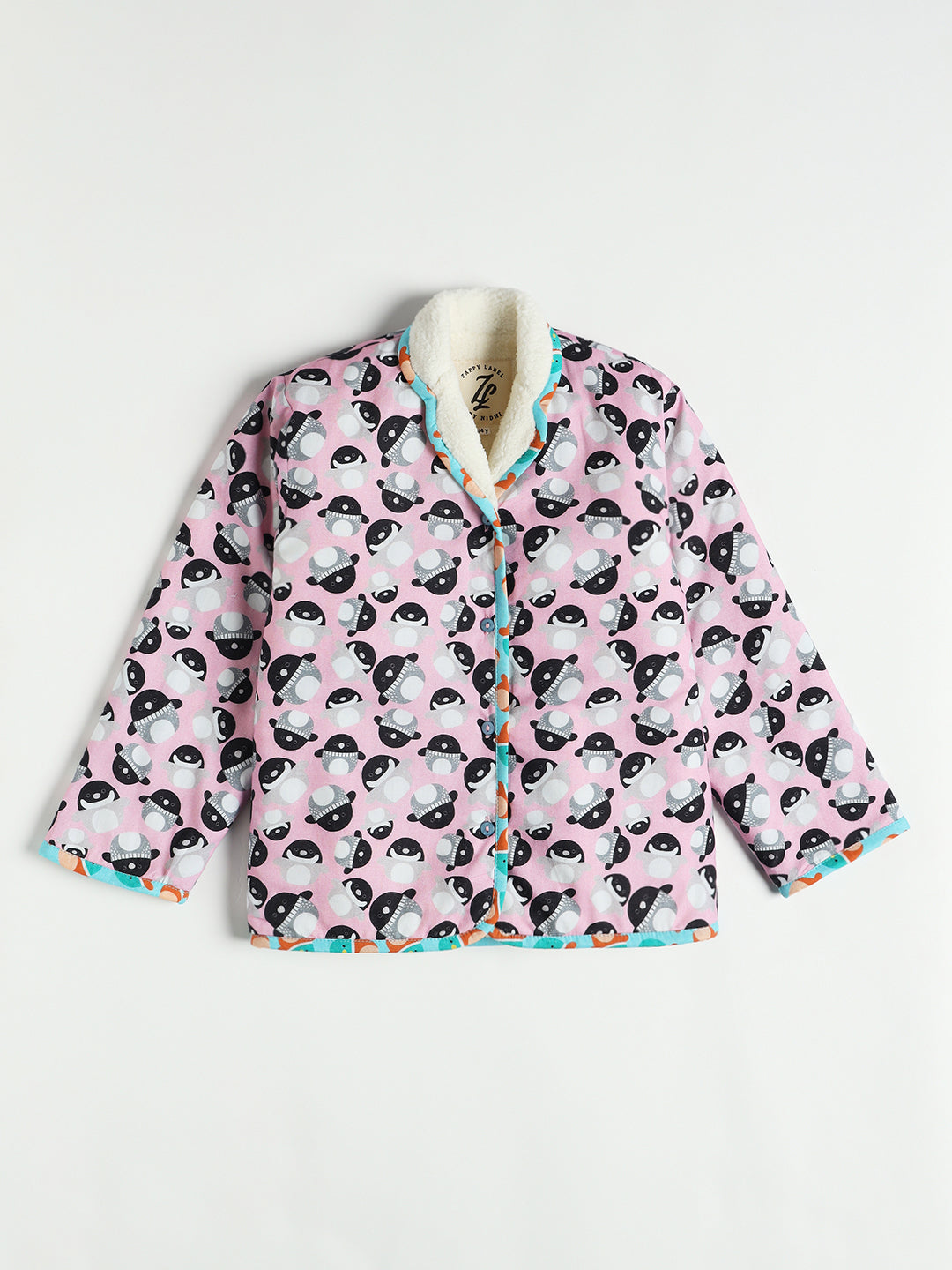 Pink Squishmallow Warm Sherpa Nightwear Pj Set