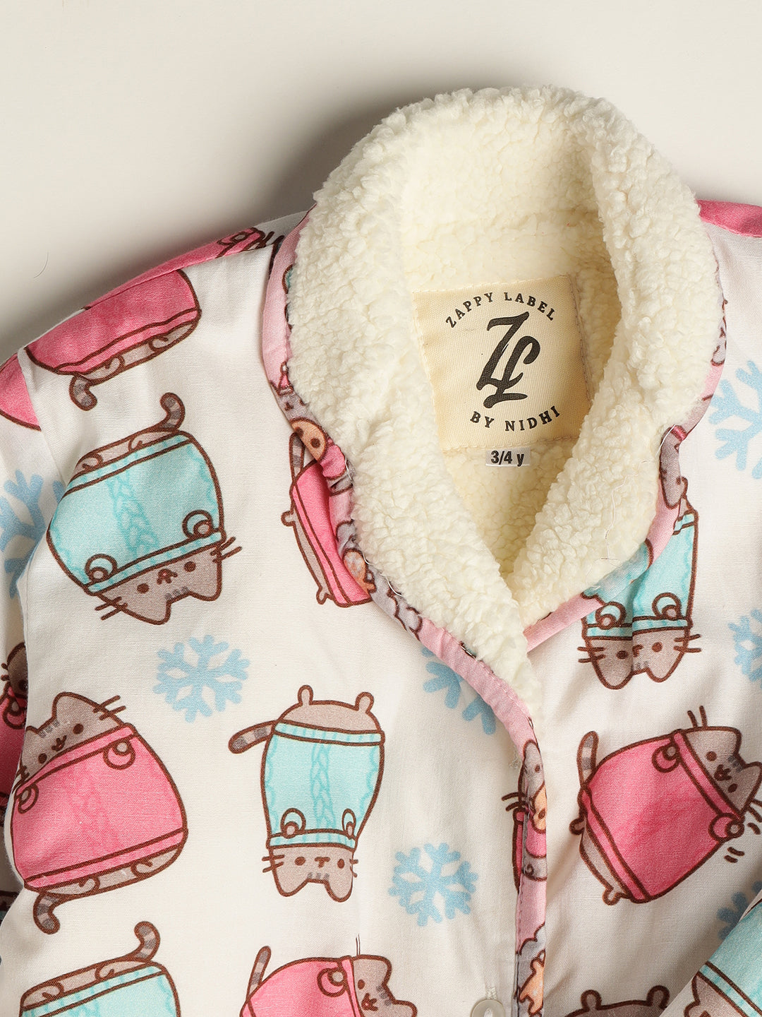 Snow with Coco Warm Sherpa Nightwear Pj Set