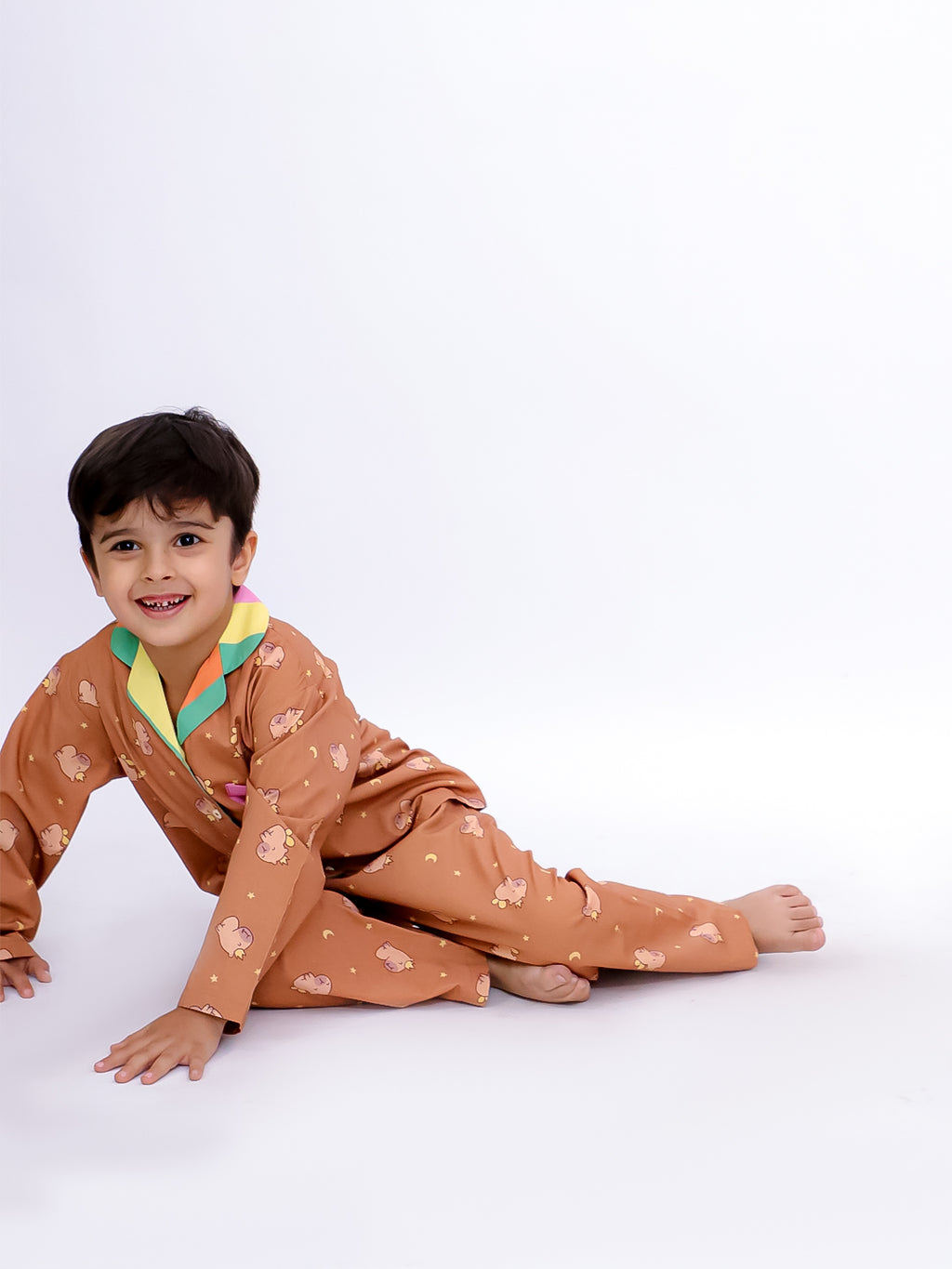 Teddy Dreams Cotton Pajama Set