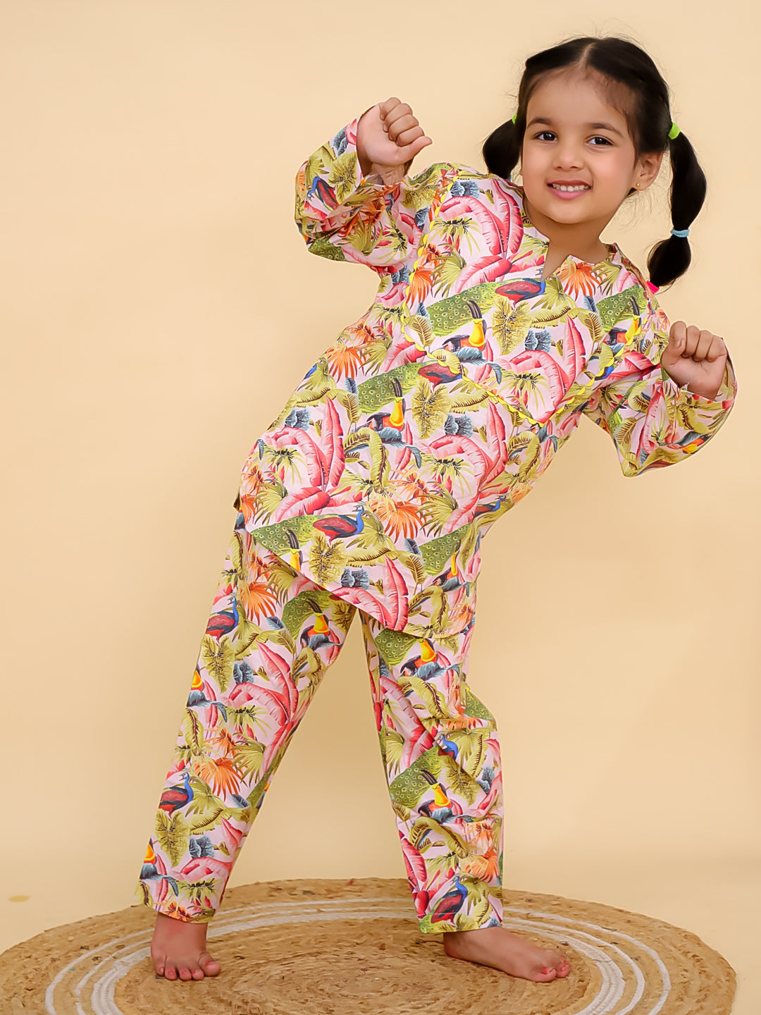Tropical Cotton Co-ord Set