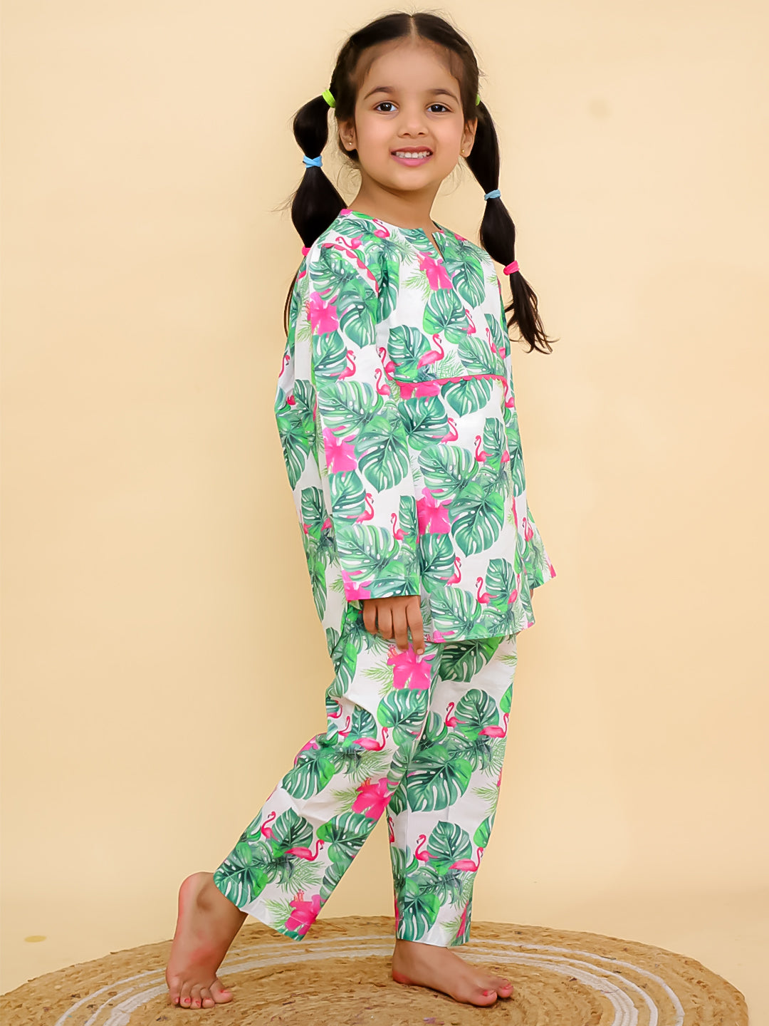 Flamingo Cotton Co-ord Set