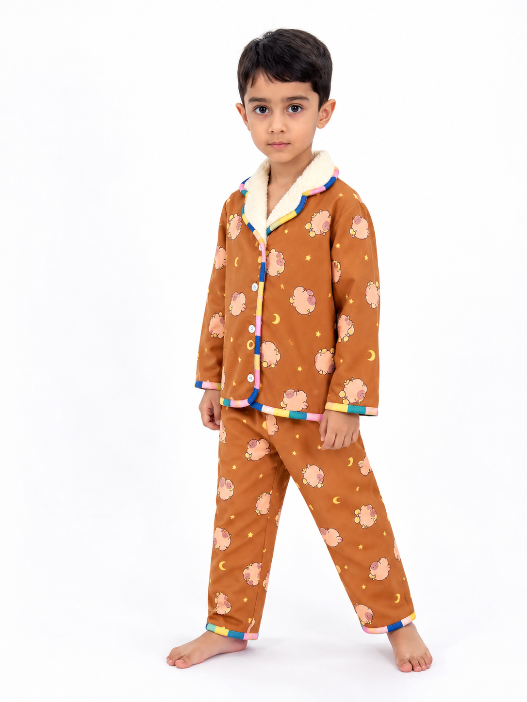 Capybara Warm Sherpa Nightwear