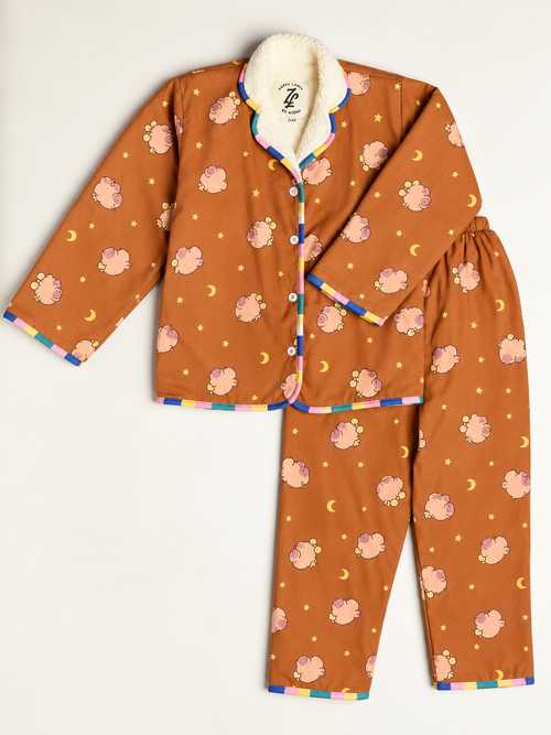 Capybara Warm Sherpa Nightwear