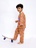 Teddy Dreams Cotton Pajama Set