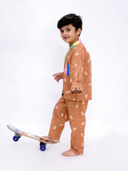 Teddy Dreams Cotton Pajama Set