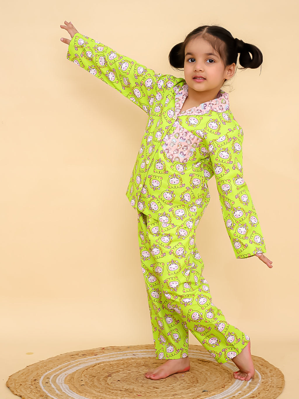 Limey Cub Cotton Night Suit