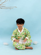 Jungle Safari Warm Sherpa Nightwear Pj Set