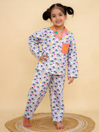 Sweetheart Snuggles Cotton Night Suit