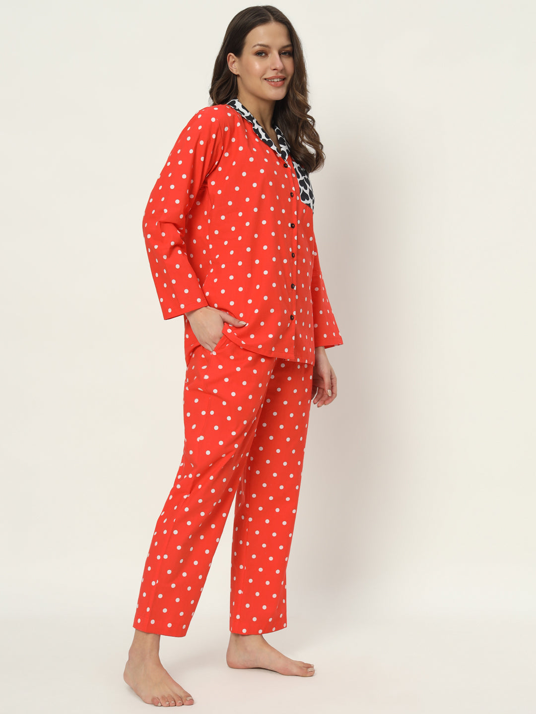 Love is Red! Cotton PJ Set Nightwear