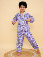 Panda Play Cotton Night Suit