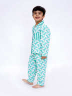 Dino Adventure Cotton Pajama Set