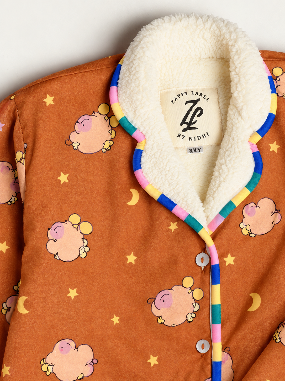 Capybara Warm Sherpa Nightwear