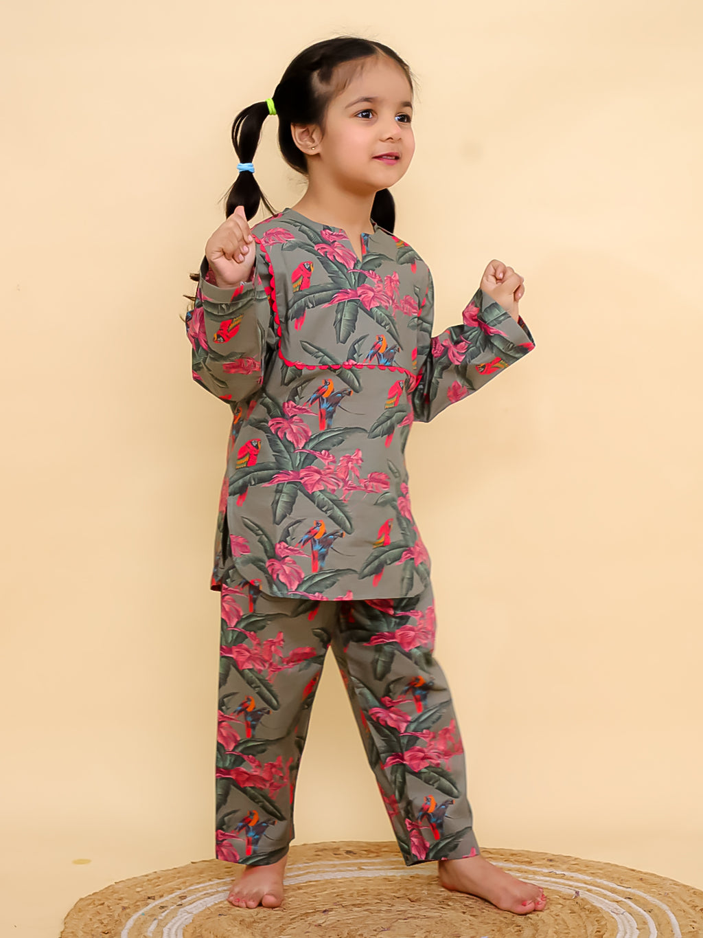 Parrot Cotton Co-ord Set