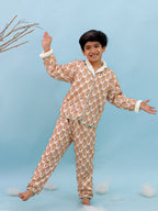 I Love Pizza! Warm Sherpa Nightwear Pj Set