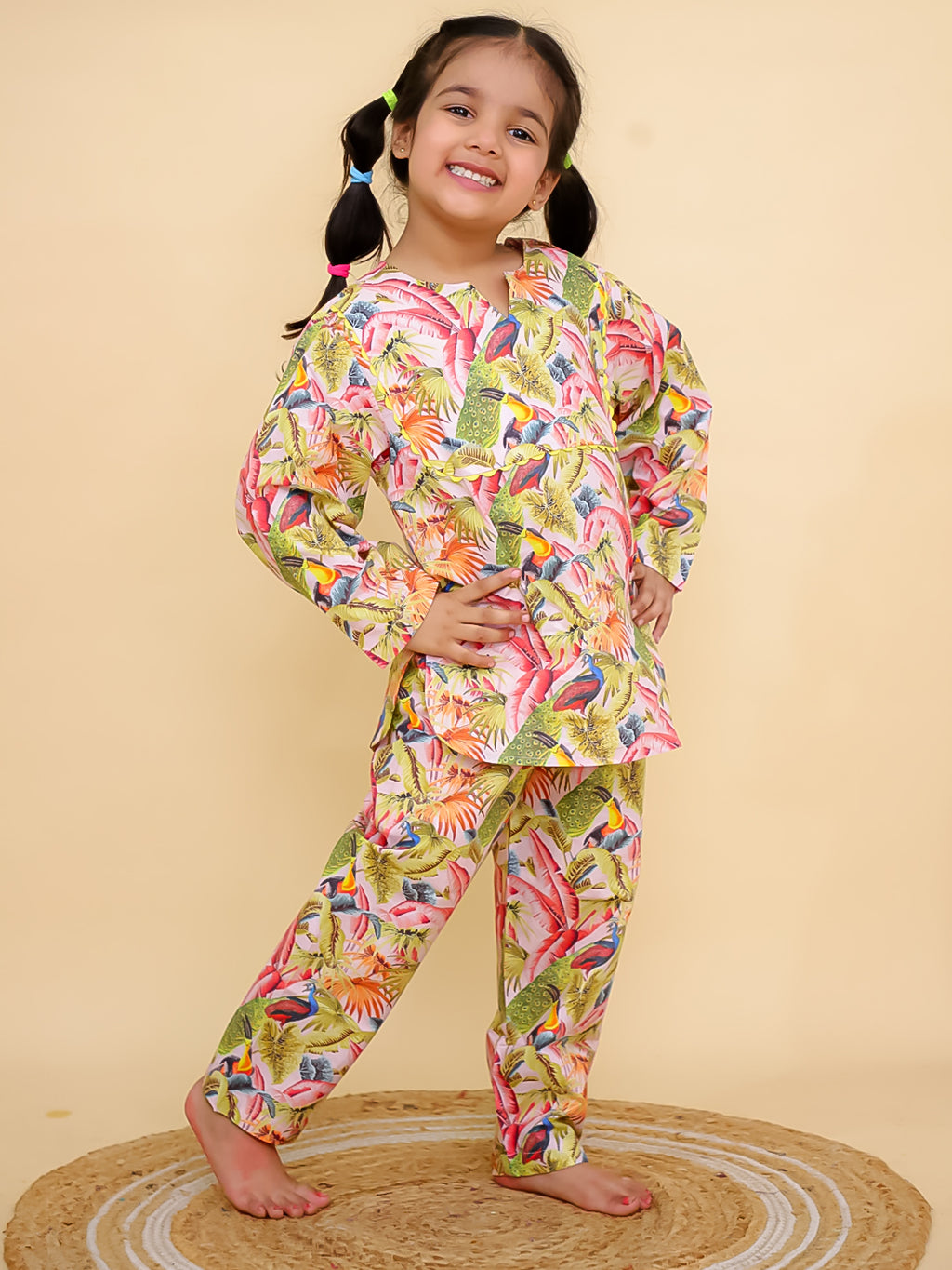 Tropical Cotton Co-ord Set