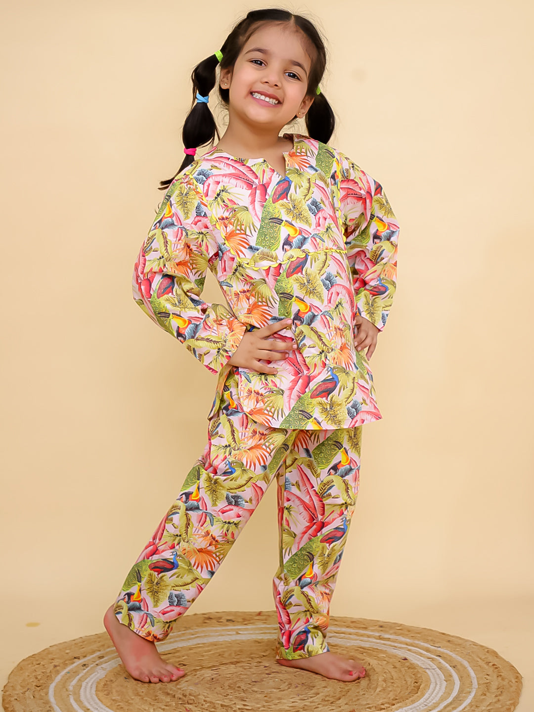 Tropical Cotton Co-ord Set