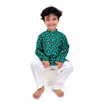 Batman Print Pajama Kurta Set