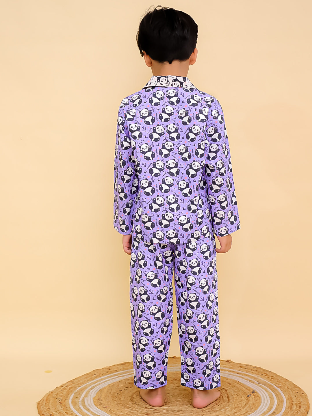 Panda Play Cotton Night Suit