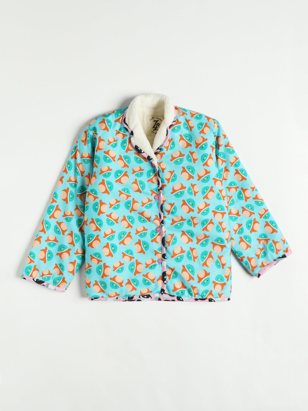 Blue Squishmallow Warm Sherpa Nightwear Pj Set