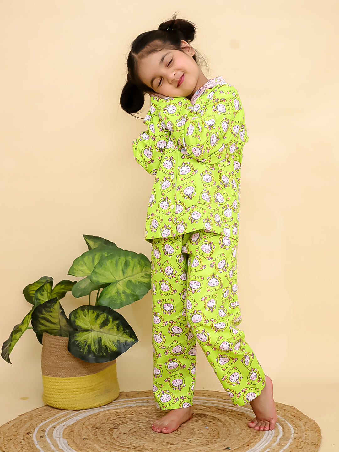 Limey Cub Cotton Night Suit