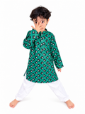 Batman Print Pajama Kurta Set
