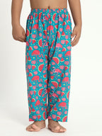 Flamingo print Cotton Kids Night Suit