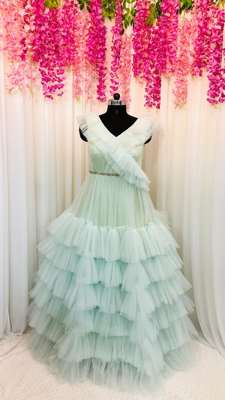 Princess Of Water Party Dress Evening Gown